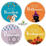 LovelySprouts Monthly Baby Stickers - 24 Pack