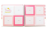 LovelySprouts Baby Memory Book, Pink