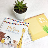 LovelySprouts Baby Memory Book, Little Animals